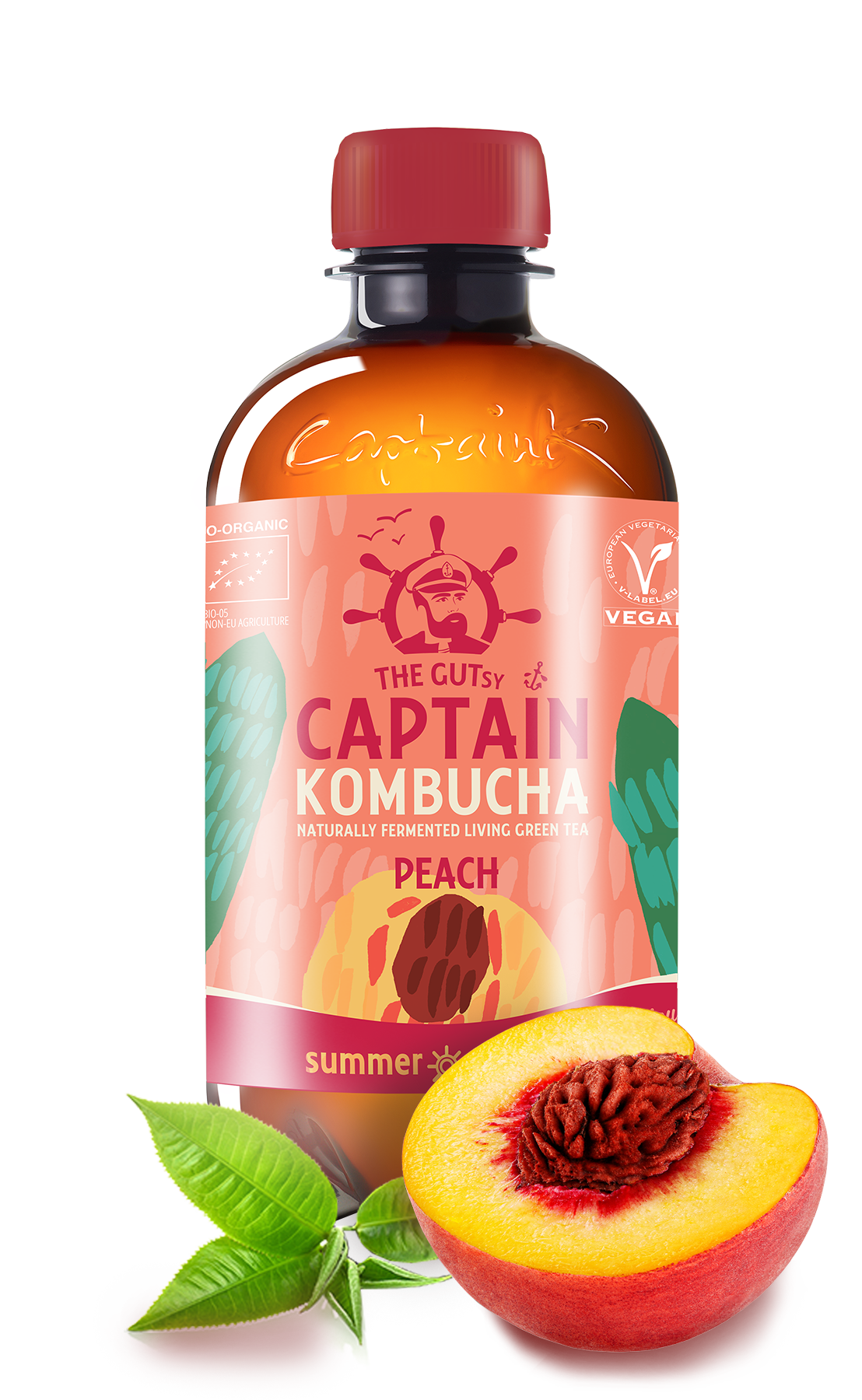 GUTsy Captain Kombucha - Pesca Estiva 12 x 400ml